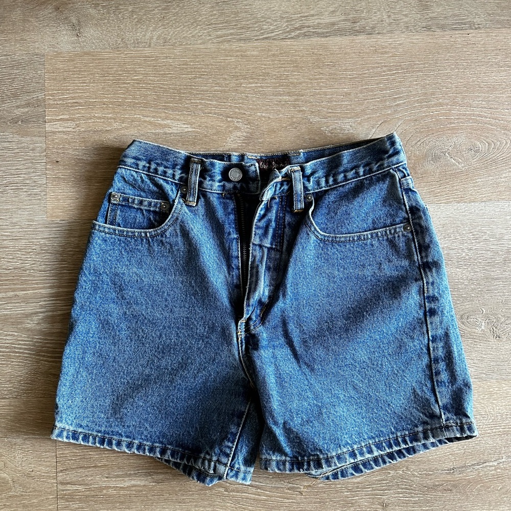 Vintage Pepe Jeans Blue Jean Shorts Classic Denim Style